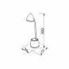 Настільна лампа Philips LED Reading Desk lamp Hat 4.5W, 3000/4000/5700K, 1800mAh (Lithium battery), білий (929003241007) - Image 5