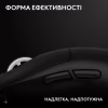 Мышка Logitech G Pro X Superlight 2 Lightspeed Wireless Black (910-006630) - Image 2