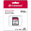 Карта пам'яті Transcend 512GB SD class 10 UHS-I U3 4K (TS512GSDC340S) - Image 2