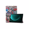 Чохол до планшета BeCover Smart Case Samsung Tab S9 Plus (SM-X810/SM-X816)/S9 FE Plus (SM-X610/SM-X616) 12.4" Graffiti (710377) - Image 2