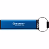 USB флеш накопитель Kingston 128GB IronKey Keypad 200 AES-256 Encrypted Blue USB 3.2 (IKKP200/128GB) - Image 5