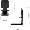 Подставка для планшета и телефона RM-C300 Black ХОКО (XK-RM-C300BK) - Image 5