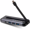 Концентратор Vinga USB-C 3.1 to HDMI+3xUSB3.0+PD100W+USB-C foldable cable (VHYC6FC) - Image 7
