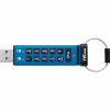USB флеш накопитель Kingston 16GB IronKey Keypad 200 Blue USB 3.2 (IKKP200/16GB) - Image 2