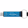 USB флеш накопичувач Kingston 16GB IronKey Keypad 200 Blue USB 3.2 (IKKP200/16GB) - Image 3