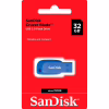 USB флеш накопичувач SanDisk 32GB Cruzer Blade Electric Blue USB 2.0 (SDCZ50C-032G-B35BE) - Image 3
