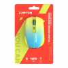 Мишка Canyon MW-44 LED Rechargeable Wireless/Bluetooth Yellow Blue (CNS-CMSW44UA) - Image 6