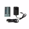 Концентратор Dynamode 5 ports USB3.0 to 4*USB3.0+2.4А Power Adapter 2.5A/12V (DM-UH-P405-G) - Image 3