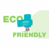 USB флеш накопичувач ADATA 256GB UC310 Eco Green USB 3.2 (UC310E-256G-RGN) - Image 6
