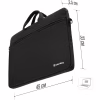 Сумка для ноутбука ColorWay 17.3" Casual Black (CW-LBC173-BK) - Image 5