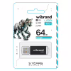 USB флеш накопичувач Wibrand 64GB Cougar Black USB 2.0 (WI2.0/CU64P1B) - Image 2