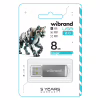 USB флеш накопитель Wibrand 8GB Cougar Silver USB 2.0 (WI2.0/CU8P1S) - Image 2