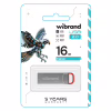 USB флеш накопичувач Wibrand 16GB Falcon Silver-Red USB 2.0 (WI2.0/FA16U7R) - Image 2