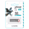 USB флеш накопитель Wibrand 32GB Falcon Silver-Red USB 2.0 (WI2.0/FA32U7R) - Image 2