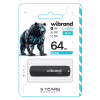 USB флеш накопичувач Wibrand 64GB Grizzly Black USB 2.0 (WI2.0/GR64P3B) - Image 2