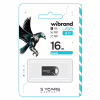 USB флеш накопичувач Wibrand 16GB Hawk Black USB 2.0 (WI2.0/HA16M1B) - Image 2