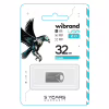USB флеш накопитель Wibrand 32GB Hawk Silver USB 2.0 (WI2.0/HA32M1S) - Image 2