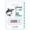 USB флеш накопитель Wibrand 32GB Shark Silver USB 2.0 (WI2.0/SH32U4S) - Image 2