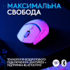 Мышка Logitech G309 Lightspeed Wireless/Bluetooth White (910-007207) - Image 3