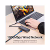 Концентратор VENTION USB 3.1 Type-C to HDMI 4K60Hz/USB 3.0х3/RJ45/PD 87W 6-in-1 Mirrored Surface (TFFHB) - Image 8