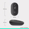 Мышка Logitech POP Mouse With Emoji Bluetooth Graphite (910-007412) - Image 8