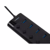 Концентратор Vinga USB3.0 to 7*USB3.0 1m cable with Switch and Power Adapter (VHA3A7B) - Image 5