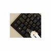 Наклейка на клавіатуру BestKey непрозора чорна, 68, помаранчевий (BK13ORA/024) - Image 2
