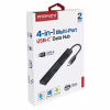 Концентратор Promate USB Hub 4 ports litehub-4.black (litehub-4.black) - Image 2