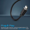 Концентратор Promate USB Hub 4 ports litehub-4.black (litehub-4.black) - Image 3
