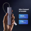 Концентратор Ugreen USB 3.0 to 3хUSB 3.0/Type-C+RJ45(1000M) Ethernet 5in1 CM475 (60554) - Image 6