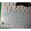 Наклейка на клавиатуру BestKey непрозрачная белая основа, 76, синий (BKU13WHI_BLU) - Image 2