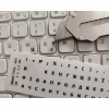 Наклейка на клавиатуру BestKey миниатюрная прозрачная, 56, черный (BKm3BlTr) - Image 2