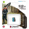 Карта памяти Kingston 512GB microSDXC сlass 10 UHS-I U3 V30 A2 Canvas Go Plus G4 (SDCG4/512GBSP) - Image 3