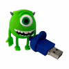 USB флеш накопичувач Wibrand 16GB Mike Wazowski Green USB 2.0 (WI2.0/MW16G) - Image 3