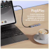 Концентратор ColorWay USB-C 4-in-1 USB-C2.0х3/USB3.0 (CW-HUB07) - Image 10