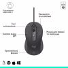 Мишка Logitech Signature M520 for Business USB-C Graphite (910-007511) - Image 6