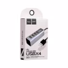 Концентратор HOCO USB 2.0 to 4xUSB Line machine HB1 Tarnish (6957531038139) - Image 4