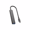 Концентратор XO USB-C 4-in-1 порти XO HUB014B.black (HUB014B.black) - Image 2