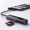 Концентратор XoKo USB-C 5-in-1 USB 3.0 + USB 2.0 + SD/TF + RJ45 100Mbps silver (XK-AC-350) - Image 7