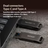 USB флеш накопитель Patriot 64GB Rage R550 Matte Black USB/Type-C 3.2 (PE64GR550DSAD) - Image 7