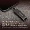 USB флеш накопитель Patriot 64GB Rage R550 Matte Black USB/Type-C 3.2 (PE64GR550DSAD) - Image 8