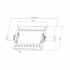 Подставка для ноутбука OfficePro для кронштейнов VESA 75x75, 100x100 (LH340W) - Image 5