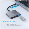 Концентратор ColorWay USB-C 3-in-1 USB 3.0 + HDMI 4K + USB-C PD100W (CW-HUB08) - Image 9