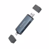 Зчитувач флеш-карт ColorWay USB 2.0/USB-C to CF/SD/MicroSD (CW-CR-01) - Image 2
