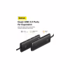 Концентратор Baseus USB 3.0 to 4xUSB 3.0 1.0m black (WKQX030101) - Image 5