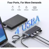 Концентратор Ugreen USB 3.0 to 4xUSB 3.2 Gen1 CM653 black (15548) - Image 3