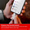 USB флеш накопичувач SanDisk 128GB Phone Drive Arctic White Type-C USB 3.2 (SDIXS0N-128G-GN6NE) - Image 6