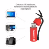 USB флеш накопичувач ColorWay Fire 64 GB USB 3.0 Red (CW-USBFE64) - Image 8