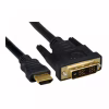 Кабель мультимедийный HDMI M to DVI M 0.5m 18+1pin Cablexpert (CC-HDMI-DVI-0.5M) - Image 2