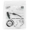 Кабель мультимедийный 3.5mm M to 3.5mm F 0.2m Cablexpert (CCA-419) - Image 2